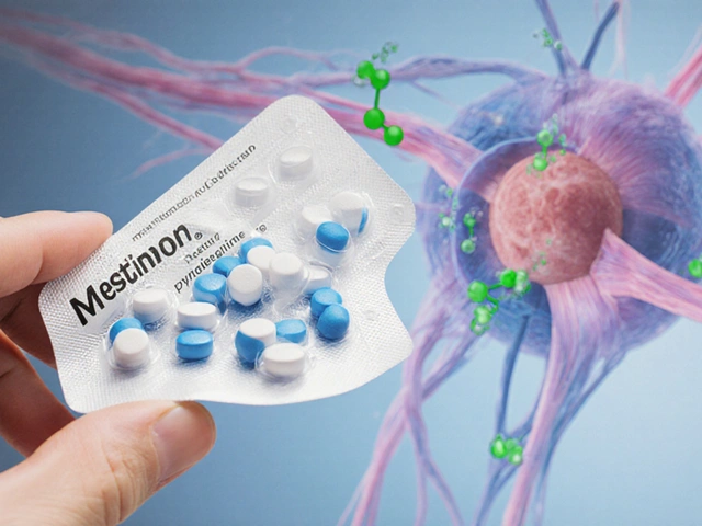 Mestinon (Pyridostigmine) vs Alternative Myasthenia Gravis Drugs: Benefits, Drawbacks & Comparison