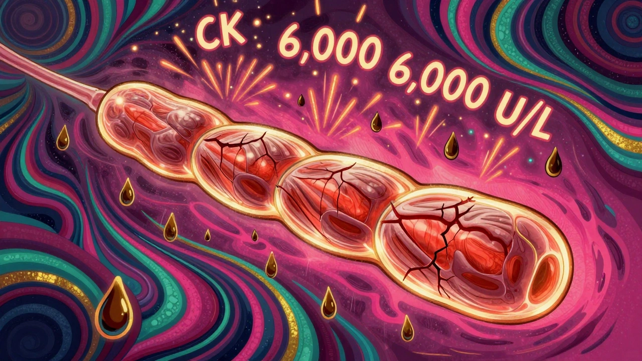 Daptomycin Muscle Toxicity: What You Need to Know About CK Monitoring and Symptoms