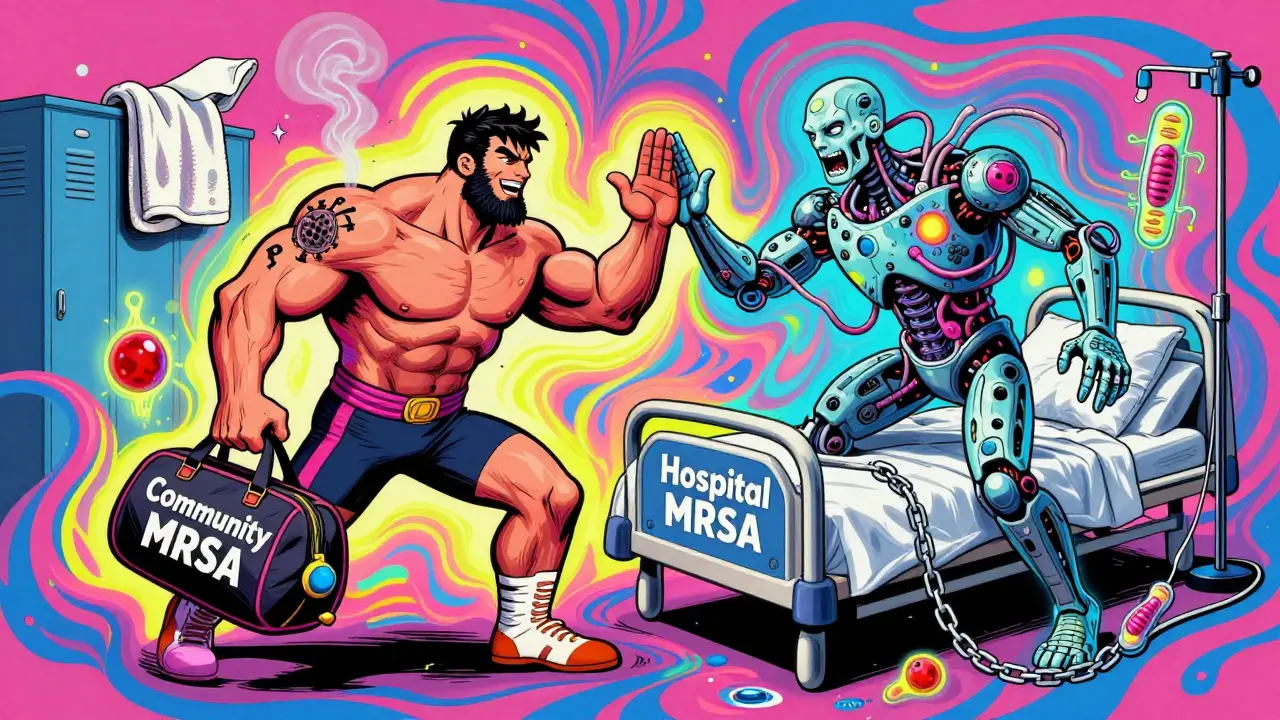 MRSA Infections: How Community and Hospital Strains Differ in Spread and Treatment