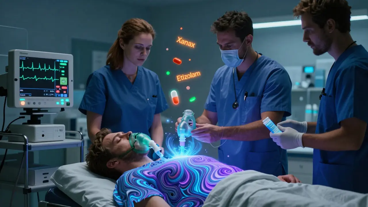 Benzodiazepine Overdose: Emergency Treatment and Monitoring